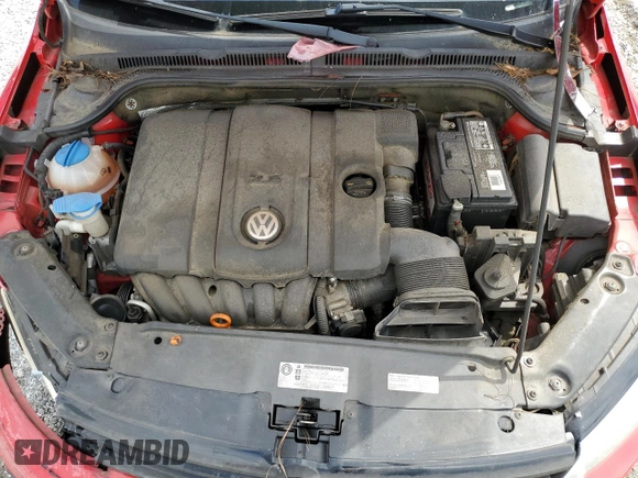2012 Volkswagen Jetta SE with VIN 3VWDP7AJ9CM375378, listed as a Copart auction lot 55655285 with 155,475 mi miles and Salvage title. Bid and sale history available at DreamBid. Image 11.