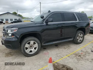 2015 Chevrolet Tahoe z VIN 1GNSK3EC1FR686729, wystawiony jako Copart lot #55844105 z przebiegiem 147 582 mil mil oraz Szkoda całkowita • Salvage title. Historia ofert i sprzedaży dostępna na DreamBid. Obrazek 1.