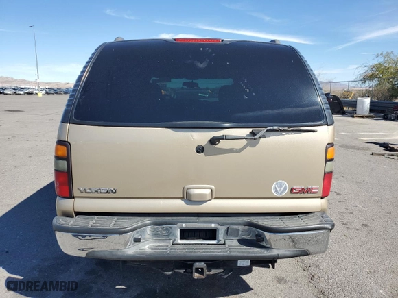 2005 GMC Yukon SLT with VIN 1GKEC13V25J140762, listed as a Copart auction lot 76842264 with 161,542 mi miles and Salvage Title. Bid and sale history available at carsss.com. Image 6.