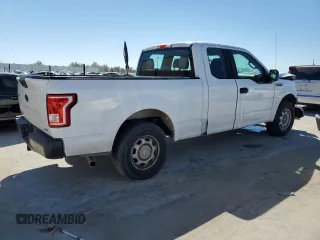 2015 Ford F-150 XL with VIN 1FTEX1CF5FKE34886, listed as a Copart auction lot 47981875 with 341,002 mi miles and Salvage Title. Bid and sale history available at carsss.com. Image 3.