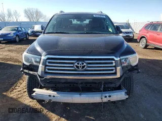 2018 Toyota Sequoia Platinum with VIN 5TDDY5G14JS161570, listed as a Copart auction lot 46323815 with 131,869 mi miles and Salvage Title. Bid and sale history available at carsss.com. Image 5.
