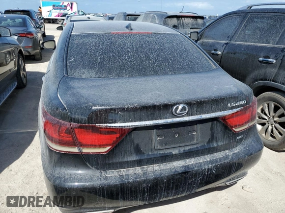 2016 Lexus LS 460 с VIN JTHCL5EF5G5025762, выставлен на аукционе Copart как лот 76359344 с пробегом Не указан миль и Списание • Salvage title. История ставок и продаж доступна на DreamBid. Изображение 6.