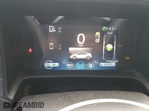 2011 Chevrolet Volt with VIN 1G1RD6E47BU103348, listed as a Copart auction lot 55880955 with 183,410 mi miles and Clean Title. Bid and sale history available at carsss.com. Image 9.