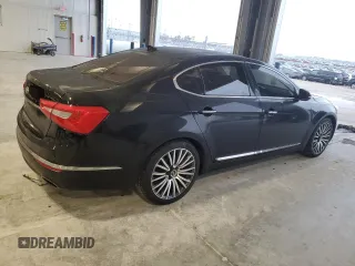 2014 Kia Cadenza Premium with VIN KNALN4D72E5128132, listed as a Copart auction lot 86681784 with 90,950 mi miles and Salvage Title. Bid and sale history available at carsss.com. Image 3.
