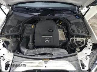 2018 Mercedes-Benz C 300 with VIN WDDWJ4KB4JF606547, listed as a Copart auction lot 42483995 with 82,083 mi miles and Salvage title. Bid and sale history available at DreamBid. Image 11.