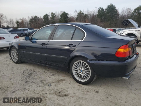 2003 BMW 3 Series 330i with VIN WBAEV53453KM25951, listed as a Copart auction lot 85198854 with 0 mi miles and Salvage Title. Bid and sale history available at carsss.com. Image 2.