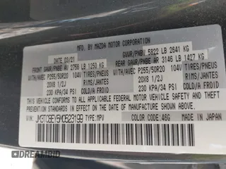 2021 Mazda CX-9 Signature with VIN JM3TCBEY5M0523199, listed as a IAAI auction lot 41916480 with 56,772 mi miles. Bid and sale history available at carsss.com. Image 9.