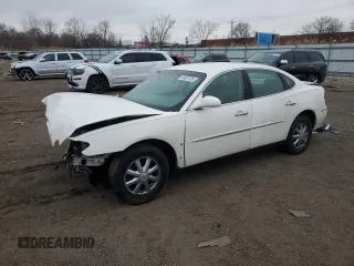 2007 Buick LaCrosse CX with VIN 2G4WC582171172312, listed as a Copart auction lot 44851705 with 0 mi miles and Salvage Title. Bid and sale history available at carsss.com. Image 1.