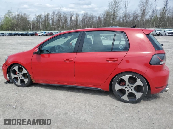 2010 Volkswagen GTI with VIN WVWGD7AJ2AW227627, listed as a Copart auction lot 54897745 with 121,994 mi miles and Non repairable. Bid and sale history available at DreamBid. Image 2.