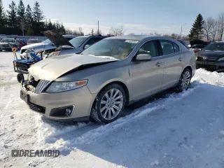 2009 Lincoln MKS with VIN 1LNHM94R99G625422, listed as a Copart auction lot 44603045 with 249,863 mi miles and Salvage Title. Bid and sale history available at carsss.com. Image 1.
