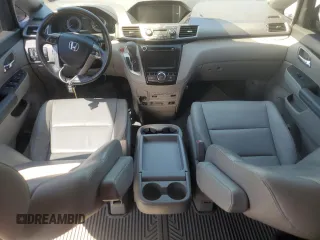 2015 Honda Odyssey EX-L with VIN 5FNRL5H66FB112090, listed as a Copart auction lot 52721475 with 120,472 mi miles and Salvage Title. Bid and sale history available at DreamBid. Image 8.