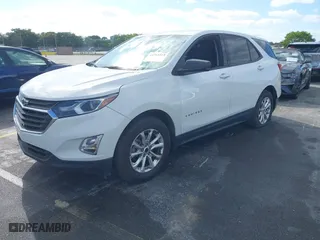 2019 Chevrolet Equinox LS with VIN 2GNAXHEV9K6237980, listed as a IAAI auction lot 41265515 with 84,437 mi miles. Bid and sale history available at carsss.com. Image 2.