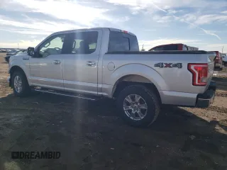 2017 Ford F-150 XL with VIN 1FTEW1EP8HKC35164, listed as a Copart auction lot 40197354 with 127,259 mi miles and Salvage title. Bid and sale history available at DreamBid. Image 2.