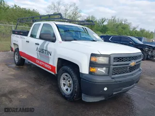 2015 Chevrolet Silverado 1500 LS with VIN 1GCRCPEC1FZ236204, listed as a IAAI auction lot 41961768 with 259,108 mi miles. Bid and sale history available at carsss.com. Image 1.