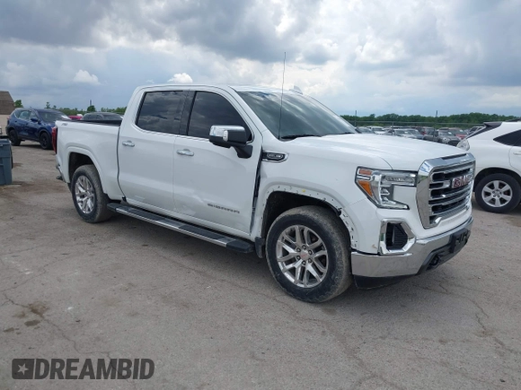 2021 GMC Sierra 1500 SLT z VIN 1GTU9DED9MZ359939, wystawiony jako IAAI lot #42245771 z przebiegiem 65 756 mil mil oraz . Historia ofert i sprzedaży dostępna na DreamBid. Obrazek 1.