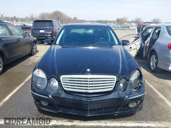 2008 Mercedes-Benz E-Class Luxury 3.5L with VIN WDBUF56XX8B264584, listed as a IAAI auction lot 41777477 with 144,428 mi miles. Bid and sale history available at carsss.com. Image 12.