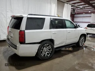 2019 Chevrolet Tahoe LS z VIN 1GNSKAKC7KR279792, wystawiony jako Copart lot #59736665 z przebiegiem 103 984 mil mil oraz Szkoda całkowita • Salvage title. Historia ofert i sprzedaży dostępna na DreamBid. Obrazek 3.