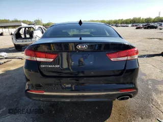 2016 Kia Optima LX with VIN 5XXGT4L35GG078401, listed as a Copart auction lot 52289455 with 116,460 mi miles and Salvage Title. Bid and sale history available at carsss.com. Image 6.