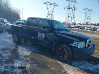 2005 Dodge Dakota SLT with VIN 1D7HE48K25S271256, listed as a IAAI auction lot 41396467 with 166,152 mi miles. Bid and sale history available at carsss.com. Image 1.