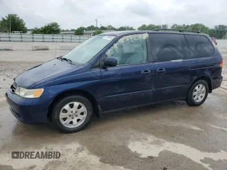 2004 Honda Odyssey EX z VIN 5FNRL18604B147925, wystawiony jako Copart lot #57268855 z przebiegiem 190 193 mil mil oraz Nie do naprawy • Non repairable. Historia ofert i sprzedaży dostępna na DreamBid. Obrazek 1.