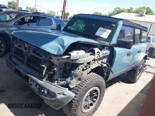 2022 Ford Bronco with VIN 1FMEE5DP9NLB61055, listed as a IAAI auction lot 42359888 with 70,668 mi miles and . Bid and sale history available at DreamBid. Image 18.