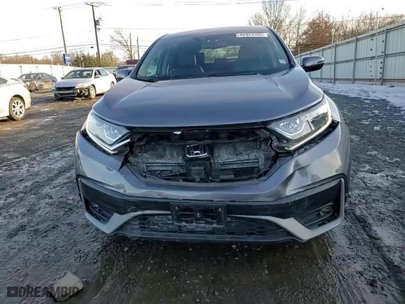 2021 Honda CR-V EX-L with VIN 2HKRW2H85MH645666, listed as a Copart auction lot 42924395 with 25,252 mi miles and Salvage Title. Bid and sale history available at carsss.com. Image 11.
