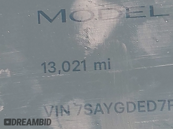 2024 Tesla Model Y с VIN 7SAYGDED7RF045410, выставлен на аукционе IAAI как лот 42000700 с пробегом 13 021 миль миль и . История ставок и продаж доступна на DreamBid. Изображение 16.