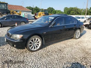 2008 BMW 7 Series 750i with VIN WBAHL83548DT14316, listed as a Copart auction lot 63606925 with 164,543 mi miles and Clean title. Bid and sale history available at DreamBid. Image 1.
