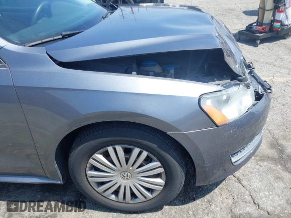 2014 Volkswagen Passat S with VIN 1VWAP7A3XEC003928, listed as a IAAI auction lot 42483100 with 132,117 mi miles and . Bid and sale history available at DreamBid. Image 13.