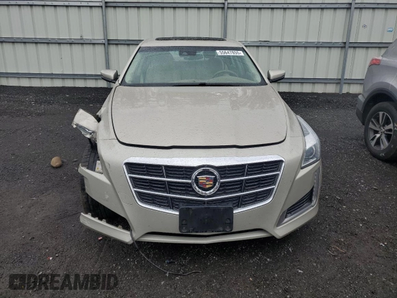 2014 Cadillac CTS Luxury AWD with VIN 1G6AX5SX0E0162681, listed as a Copart auction lot 55647855 with 45,426 mi miles and Salvage Title. Bid and sale history available at DreamBid. Image 5.