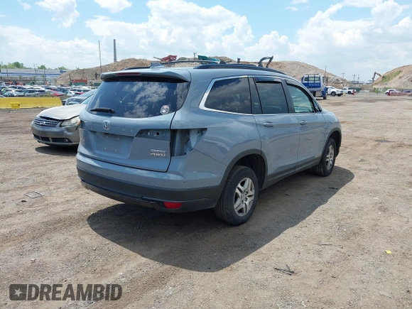 2022 Honda Pilot Special Edition with VIN 5FNYF6H27NB104990, listed as a IAAI auction lot 42219770 with 23,200 mi miles and . Bid and sale history available at DreamBid. Image 4.
