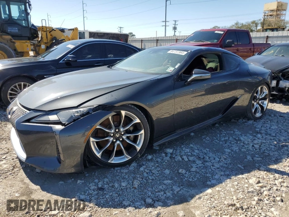 2018 Lexus LC 500h z VIN JTHHP5AY7JA003004, wystawiony jako Copart lot #84737364 z przebiegiem 28 195 mil mil oraz Szkody całkowita. Historia ofert i sprzedaży dostępna na DreamBid. Obrazek 1.