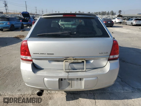 2005 Chevrolet Malibu Maxx LS with VIN 1G1ZT62895F132630, listed as a Copart auction lot 87202334 with 136,020 mi miles and Salvage Title. Bid and sale history available at carsss.com. Image 6.