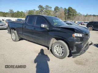 2020 Chevrolet Silverado 1500 RST with VIN 1GCRWDEK6LZ207208, listed as a Copart auction lot 47446095 with 72,865 mi miles and Salvage Title. Bid and sale history available at carsss.com. Image 4.