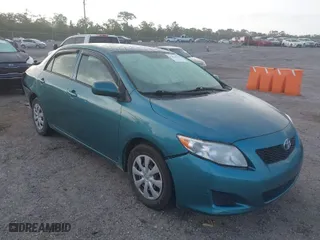 2010 Toyota Corolla with VIN JTDBU4EE3A9118386, listed as a IAAI auction lot 41925515 with 157,360 mi miles. Bid and sale history available at carsss.com. Image 1.