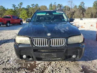 2007 BMW X3 3.0si with VIN WBXPC93407WF14596, listed as a Copart auction lot 86852514 with 193,684 mi miles and Salvage Title. Bid and sale history available at carsss.com. Image 5.