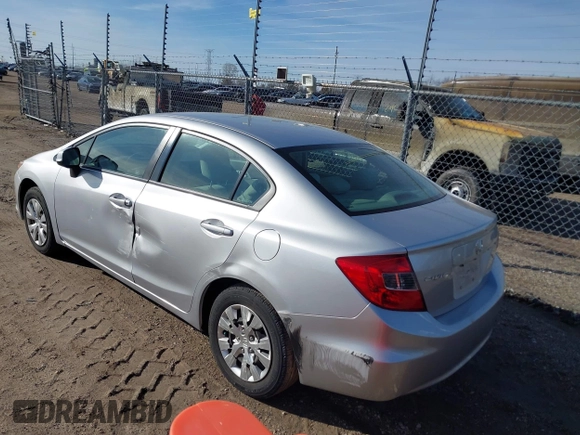 2012 Honda Civic LX с VIN 19XFB2F51CE012186, выставлен на аукционе IAAI как лот 41761074 с пробегом 107 789 миль миль и . История ставок и продаж доступна на DreamBid. Изображение 3.