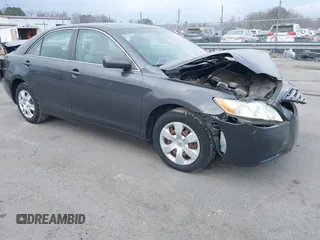 2009 Toyota Camry LE with VIN 4T1BK46K29U588245, listed as a IAAI auction lot 41463767 with 110,376 mi miles. Bid and sale history available at carsss.com. Image 1.