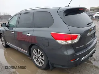 2013 Nissan Pathfinder Platinum with VIN 5N1AR2MM5DC623584, listed as a IAAI auction lot 41943609 with 192,271 mi miles and . Bid and sale history available at DreamBid. Image 3.