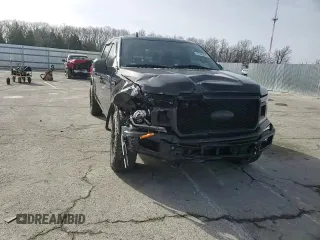 2019 Ford F-150 XL with VIN 1FTEW1E49KKE05612, listed as a Copart auction lot 47360315 with 121,748 mi miles and Salvage Title. Bid and sale history available at carsss.com. Image 10.