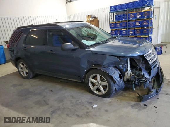 2018 Ford Explorer with VIN 1FM5K7BH4JGC05126, listed as a Copart auction lot 87030684 with 90,554 mi miles and Salvage title. Bid and sale history available at DreamBid. Image 4.