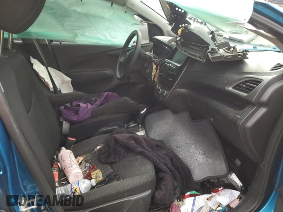 2020 Chevrolet Spark LS with VIN KL8CB6SA4LC404267, listed as a Copart auction lot 44108435 with Not Provided miles and Salvage Title. Bid and sale history available at DreamBid. Image 7.