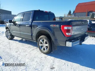 2022 Ford F-150 XL with VIN 1FTFW1E89NFA90976, listed as a IAAI auction lot 41529175 with 10,241 mi miles. Bid and sale history available at carsss.com. Image 3.