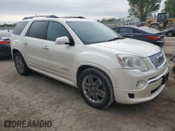 2012 GMC Acadia Denali z VIN 1GKKVTED3CJ169245, wystawiony jako Copart lot #53713225 z przebiegiem 247 521 mil mil oraz Szkoda całkowita • Salvage title. Historia ofert i sprzedaży dostępna na DreamBid. Obrazek 4.