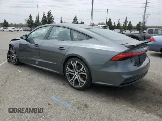 2020 Audi A7 Prestige with VIN WAUV2AF28LN057212, listed as a Copart auction lot 55405124 with 45,090 mi miles and Salvage Title. Bid and sale history available at carsss.com. Image 2.