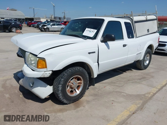 2002 Ford Ranger XL with VIN 1FTYR14U82PA53776, listed as a IAAI auction lot 41968782 with Not Provided miles and . Bid and sale history available at carsss.com. Image 20.