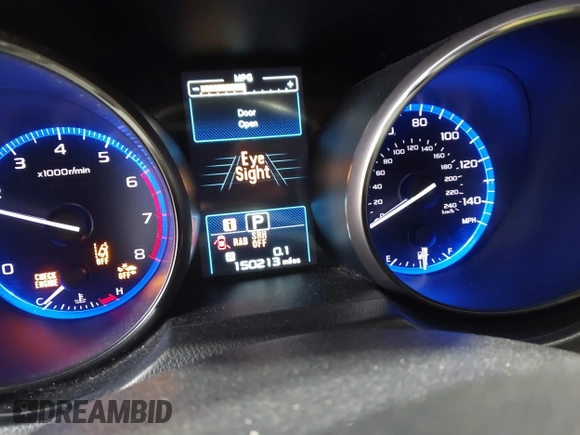 2018 Subaru Outback Touring with VIN 4S4BSATC2J3225238, listed as a IAAI auction lot 42505972 with 152,013 mi miles and . Bid and sale history available at DreamBid. Image 7.