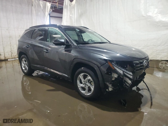2023 Hyundai Tucson SEL with VIN 5NMJBCAE5PH216754, listed as a Copart auction lot 45222275 with 48,281 mi miles and Non Repairable. Bid and sale history available at carsss.com. Image 4.