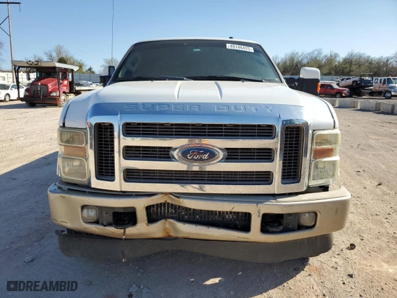2008 Ford Super Duty F-250 SRW XL with VIN 1FTSW21R58EE34090, listed as a Copart auction lot 49146425 with 264,977 mi miles and Salvage Title. Bid and sale history available at carsss.com. Image 5.