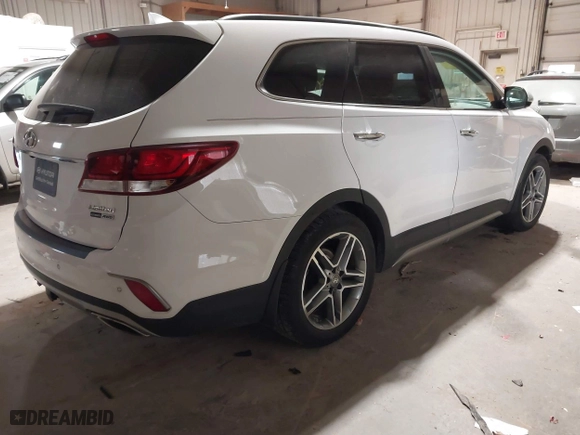 2017 Hyundai Santa Fe Limited Ultimate with VIN KM8SRDHF1HU251592, listed as a IAAI auction lot 41519979 with 80,421 mi miles. Bid and sale history available at carsss.com. Image 4.